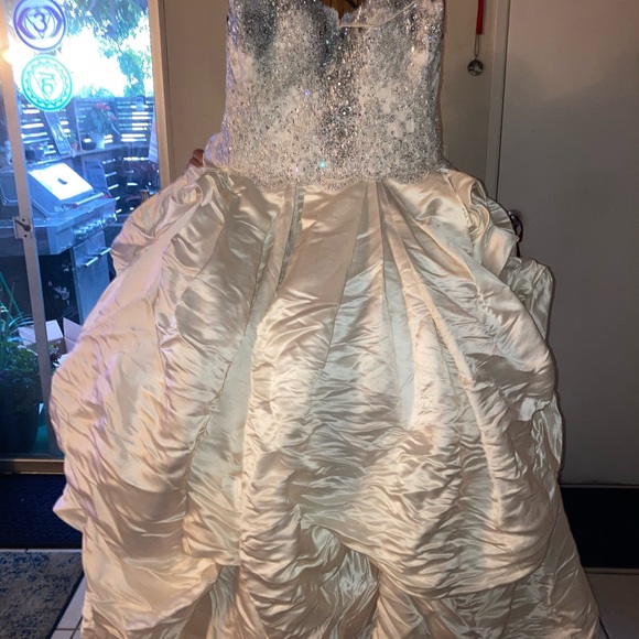 A One of a kind Baracci wedding gown or either evening gown can we use this both - Picture 6 of 8